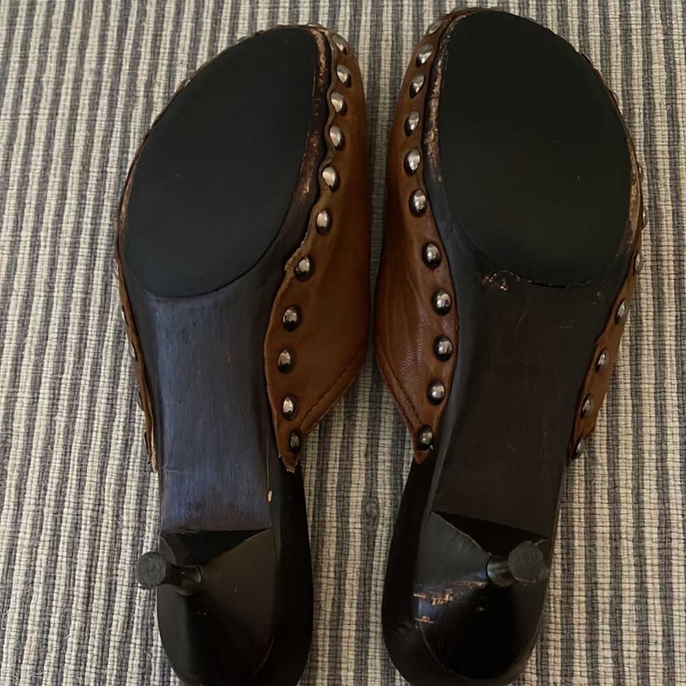 Miu Miu Sherpa-Lined Clogs - image 4